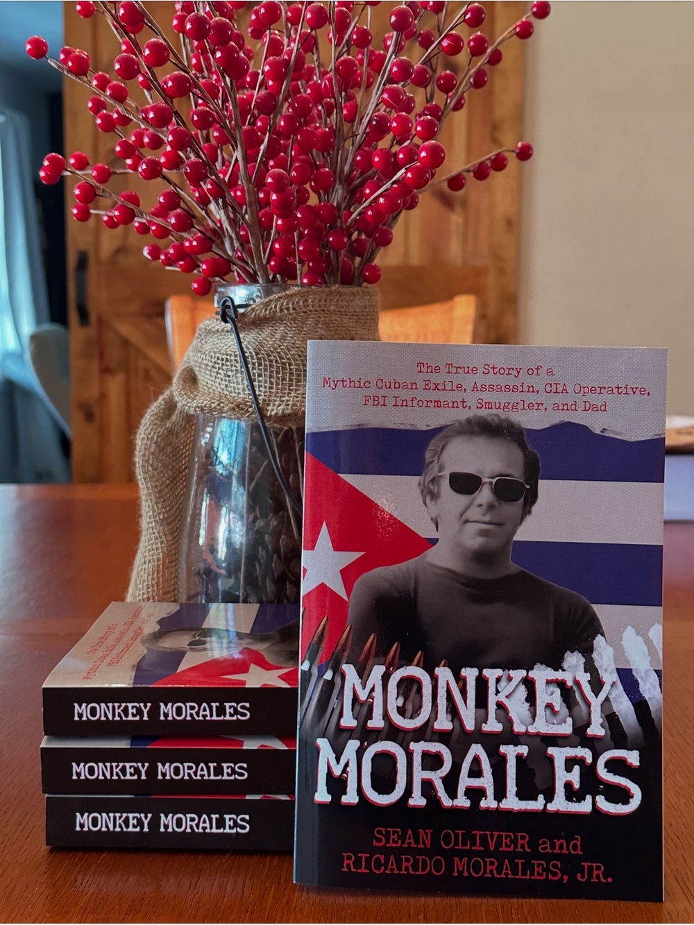 MONKEY MORALES
Written by SEAN OLIVER AND RICARDO MORALES JR.
SIGNED BY RM JR